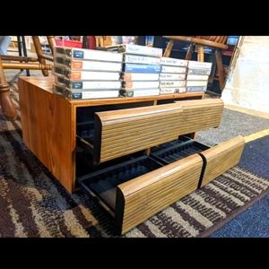 Cassette tape box and tapes